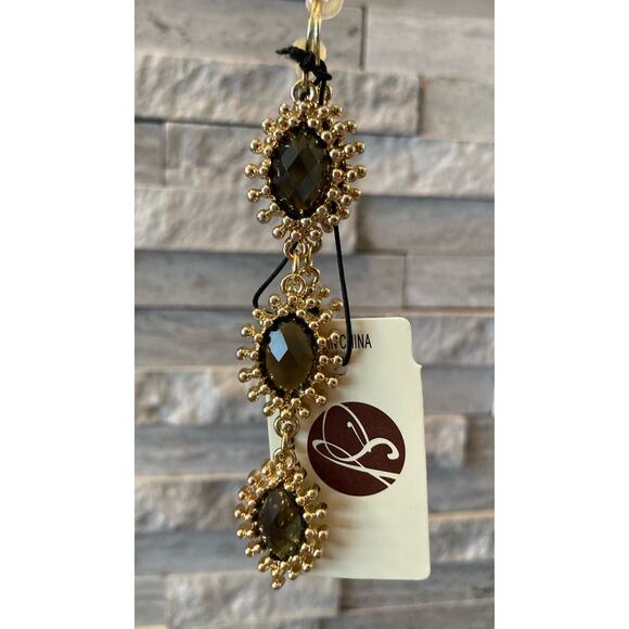 2/$24! Stony Earrings Dangle - Picture 1 of 6